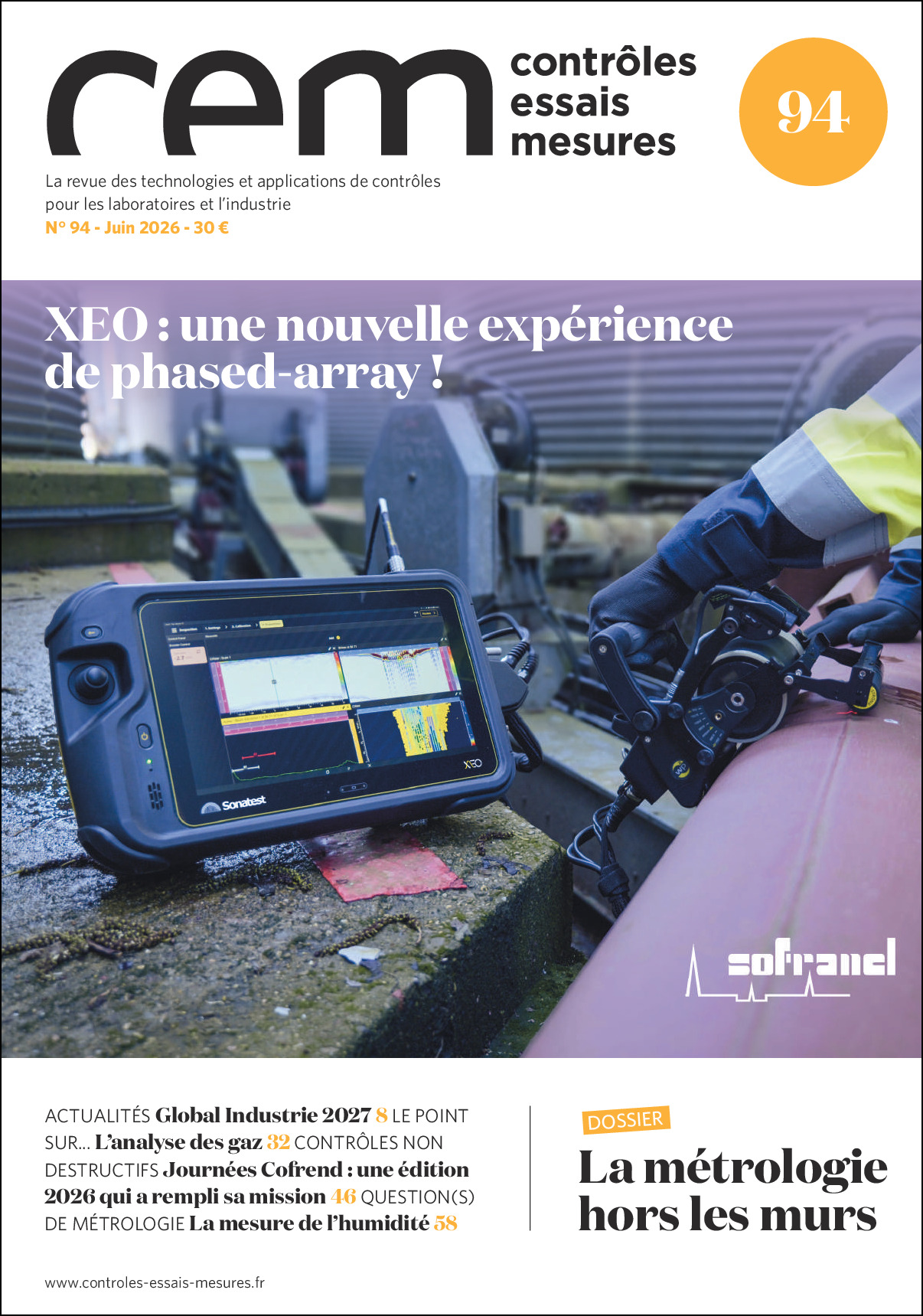 Dernière couverture – Contrôles Essais Mesures