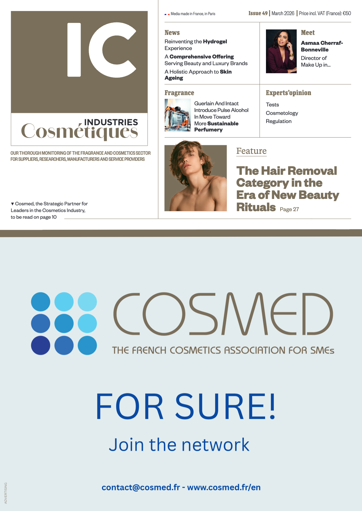 Couverture – Industries Cosmétiques n°49