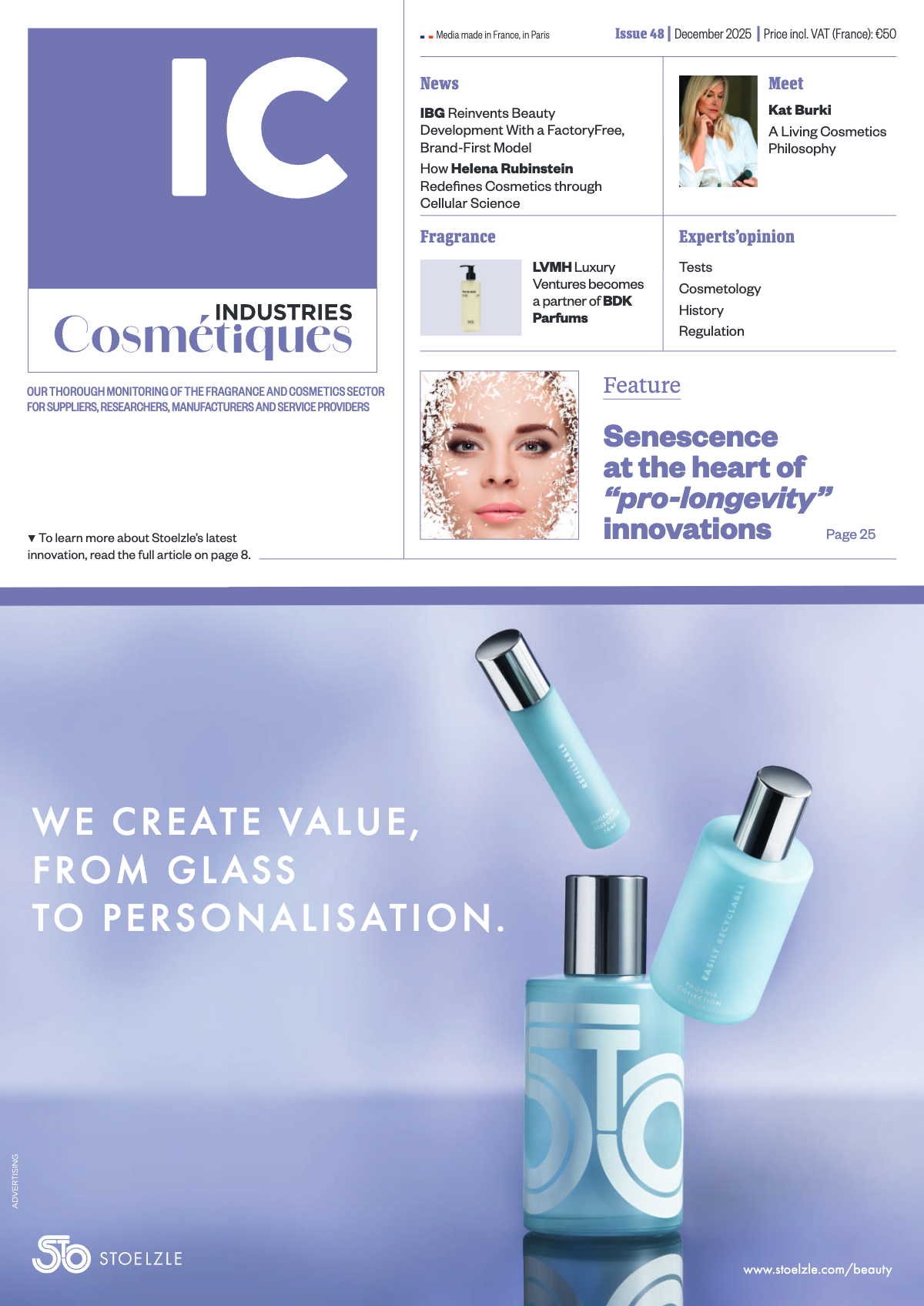 Couverture – Industries Cosmétiques n°48