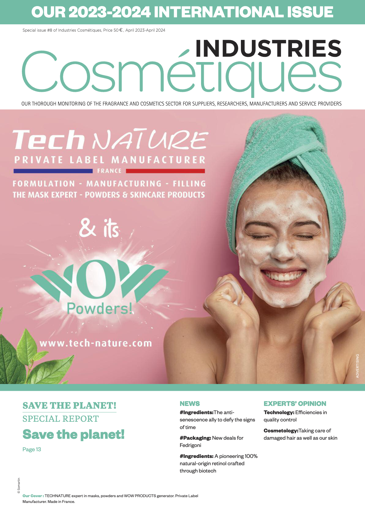 Couverture – Industries Cosmétiques Special Issue #8
